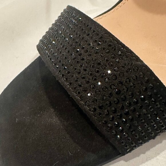 Black 3" sparkly heels by Kelly & Katie - Picture 2 of 6